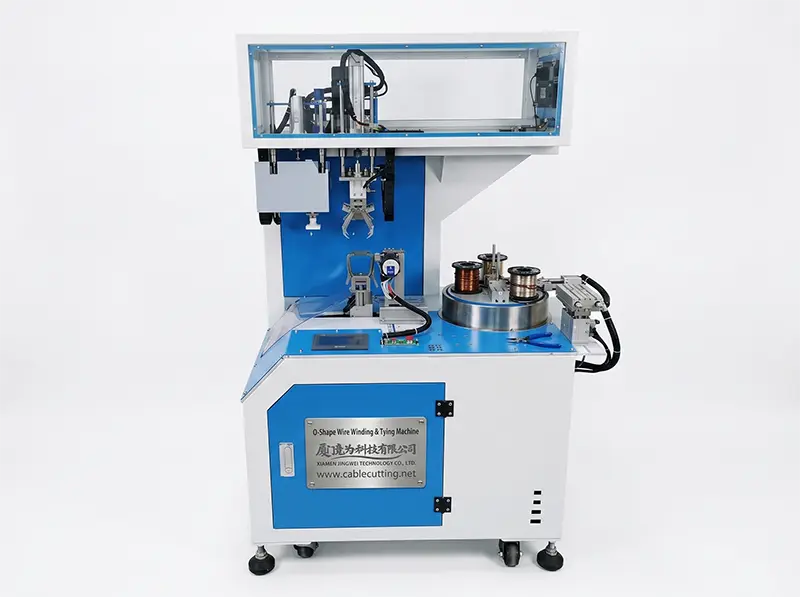 Máquina Automática de Bobinado y Atado de Cables en Forma de O WPM-82o