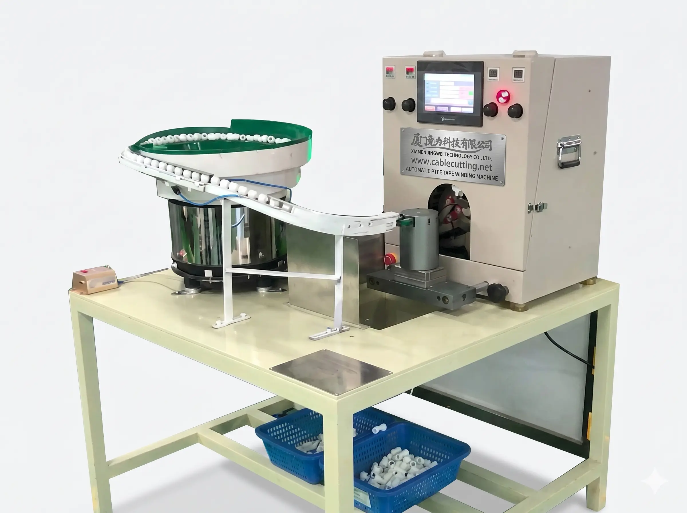 Máquina Automática de Enrollado con Cinta de PTFE WPM-1310