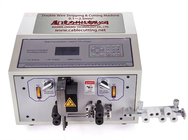 Máquina Peladora de Alambre de Doble Alimentación WPM-09F | Eficiencia y Precisión Industrial