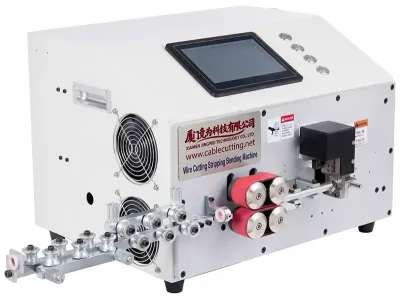Máquina Automática de Cortar, Pelar y Doblar Cable 25mm² WPM-25ZWJ