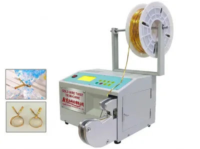 Máquina Automática de Atar con Alambre Dorado para Bolsas WPM-GW