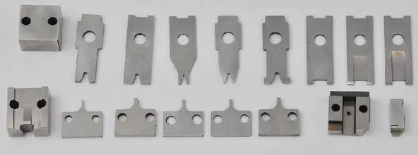 Cuchilla de la máquina terminal, cuchilla OTP, tira de alambre y troqueles de la máquina de engarzado,Cuchillo de montaje para la máquina de engarzado,Cuchillo de engarzado