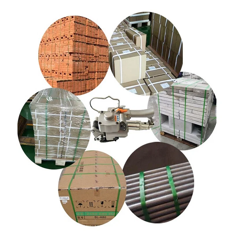 Herramienta combinada neumática de mano para flejado, herramienta de flejado para mascotas, herramienta de flejado neumática, herramienta de flejado combinada