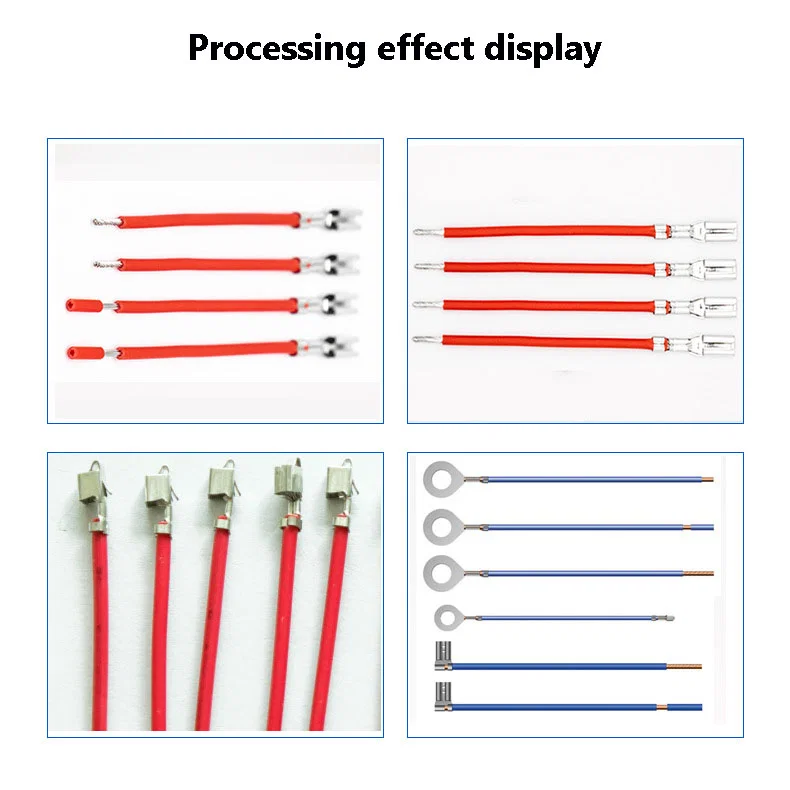  Máquina automática de prensado y torsión de pelado de cables, esta máquina prensadora automática