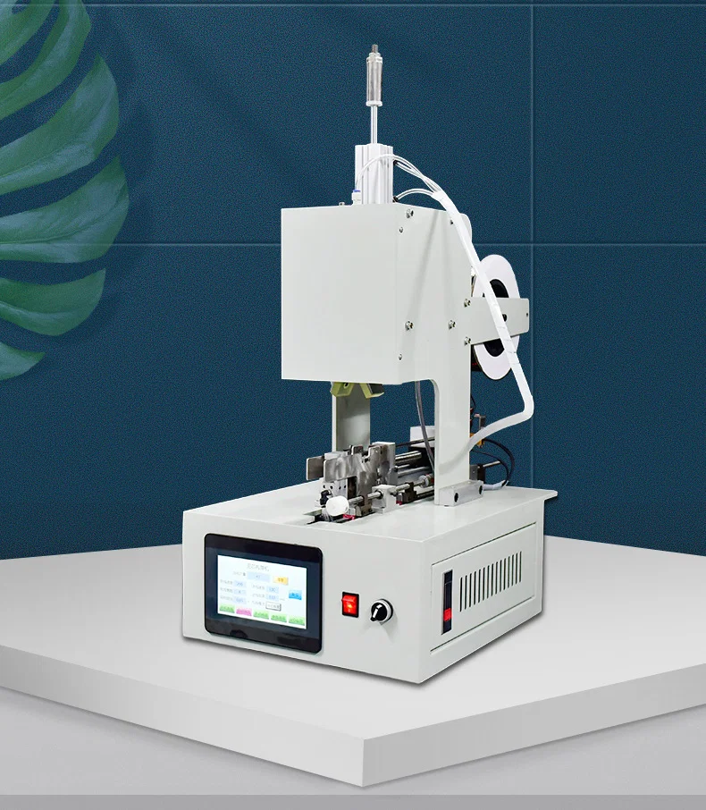 Máquina de atar cables, máquina de atar cables de datos USB, máquina de atar bridas sin núcleo 