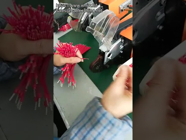 Máquina Crimpadora Neumática Semiautomática para Terminales de Cables y Alambres