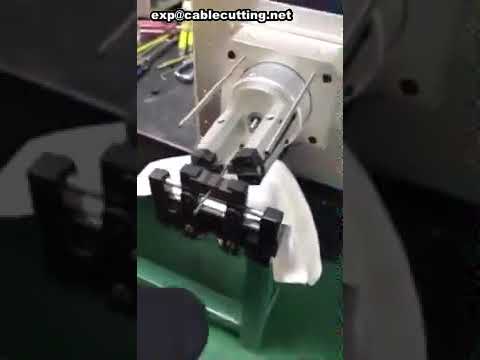 Máquina pelacables coaxial con cortador ajustable para precisión