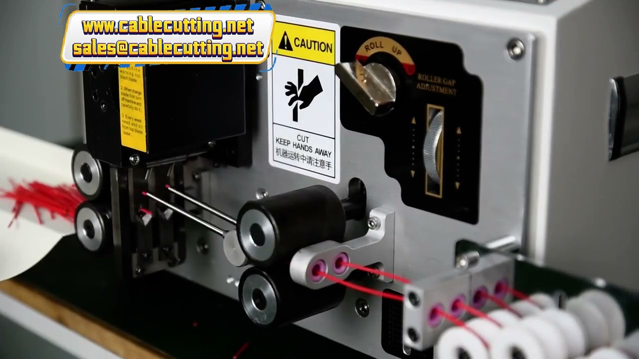Máquina Pelacables de 0.1 a 2.5 mm² con Juego Adicional de Cuchillas de Carburo de Tungsteno