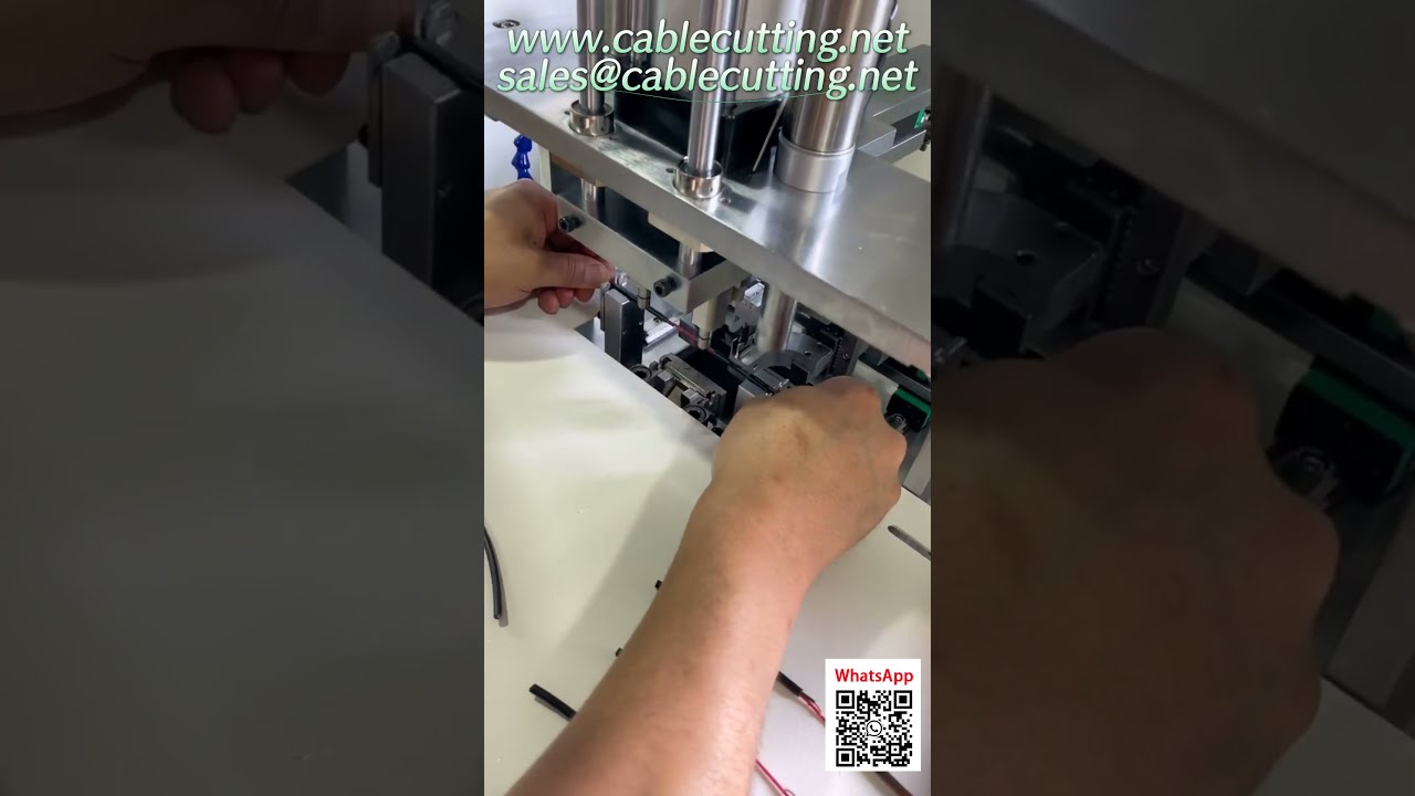 Máquina Automática de Corte, Pelado y Bobinado de Cables Modelo 303