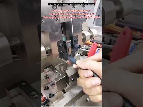 Máquina de Soldadura Ultrasónica para Conectores de Cables y Terminales