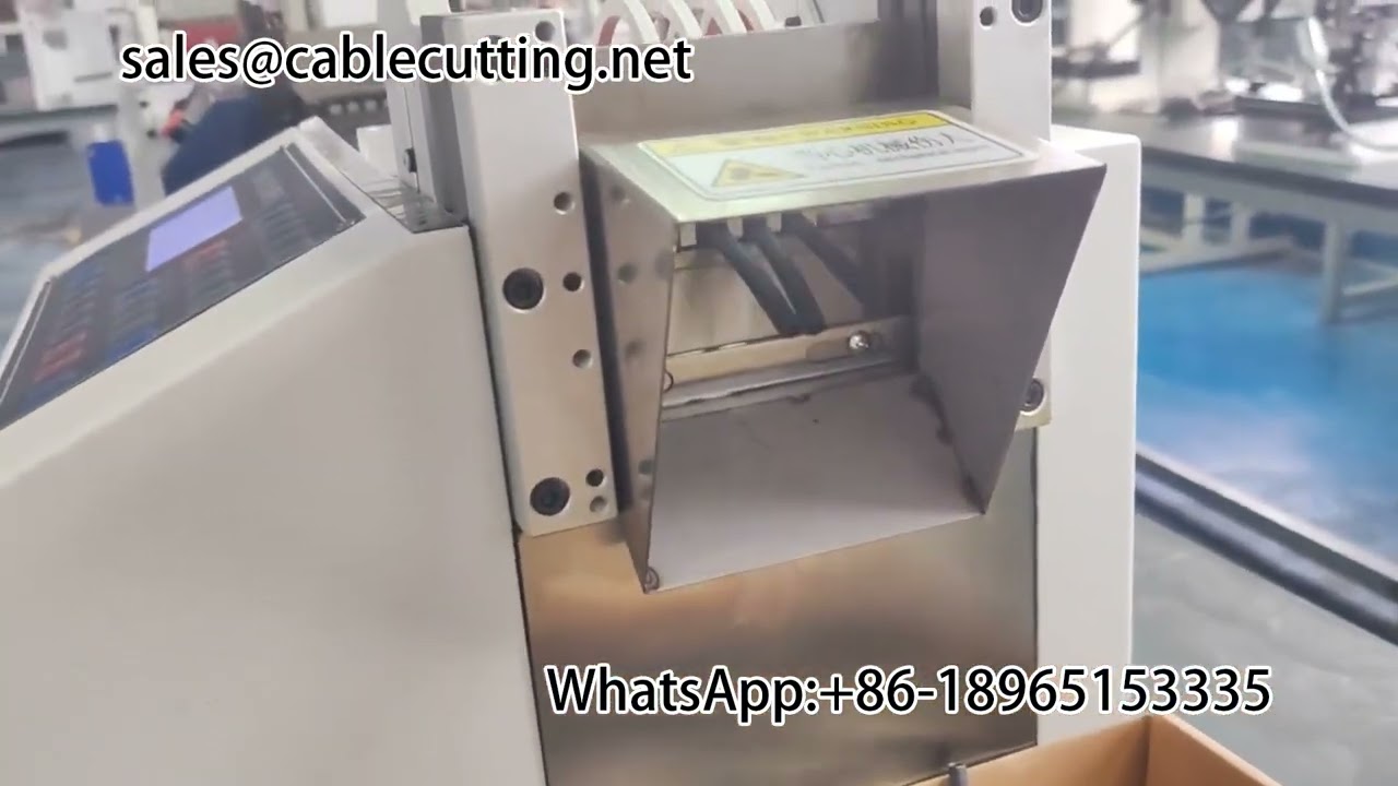Máquina Cortadora de Tubos Termocontraíbles - Corte Preciso y Automatizado