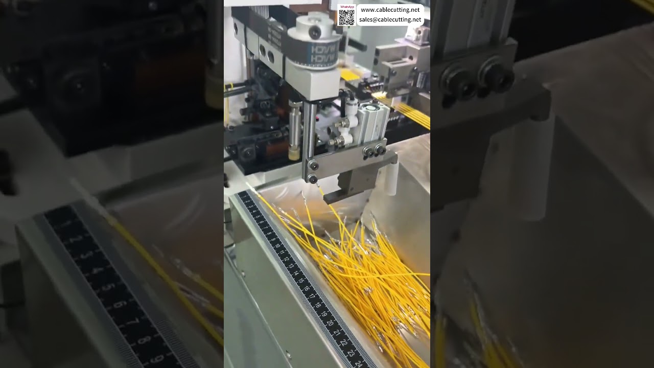Máquina de Terminales Doble Cabezal 5 Hilos - Herramienta de Producción Alta para Cables Cliente
