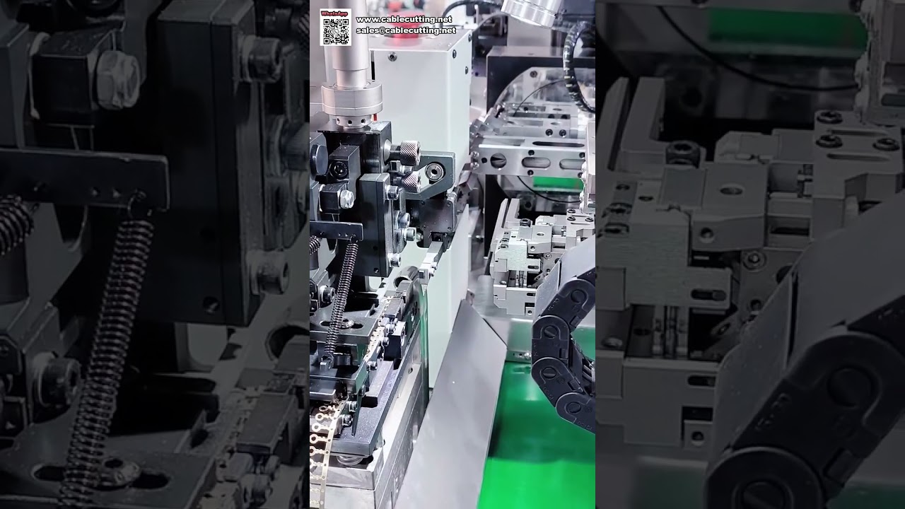 Máquina Automática de Crimpado de Doble Extremo e Inserción de Terminales - Alta Estabilidad
