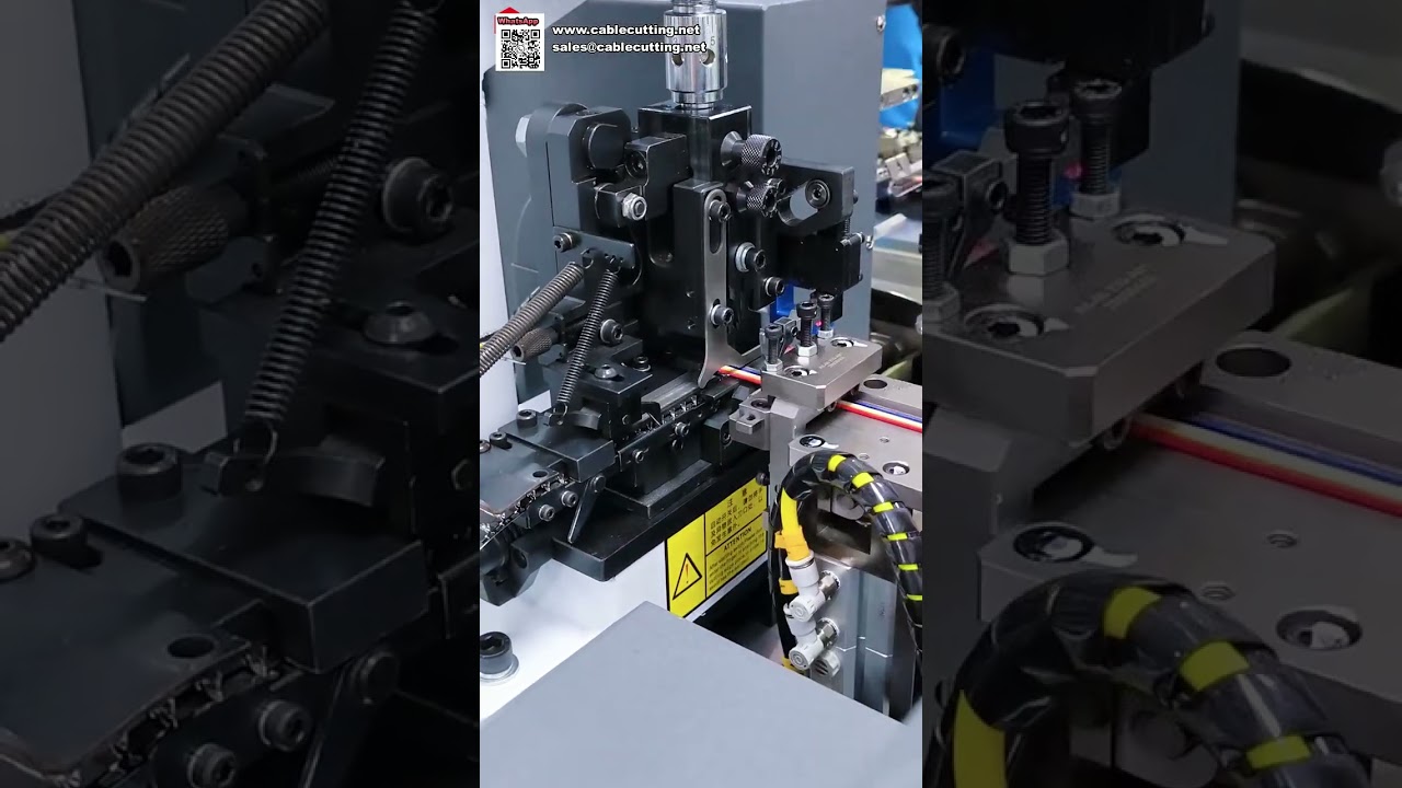 Máquina Automática de Crimpado de Terminales de Alta Precisión, Velocidad y Eficiencia