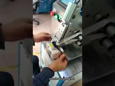Máquina Etiquetadora Circular Automática para Cables, Etiquetado de Alambres