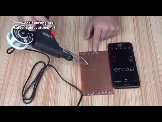 Cautín Eléctrico 60W-120W Alta Potencia Térmico Rápido – Soldador Industrial para Soldadura Profesional
