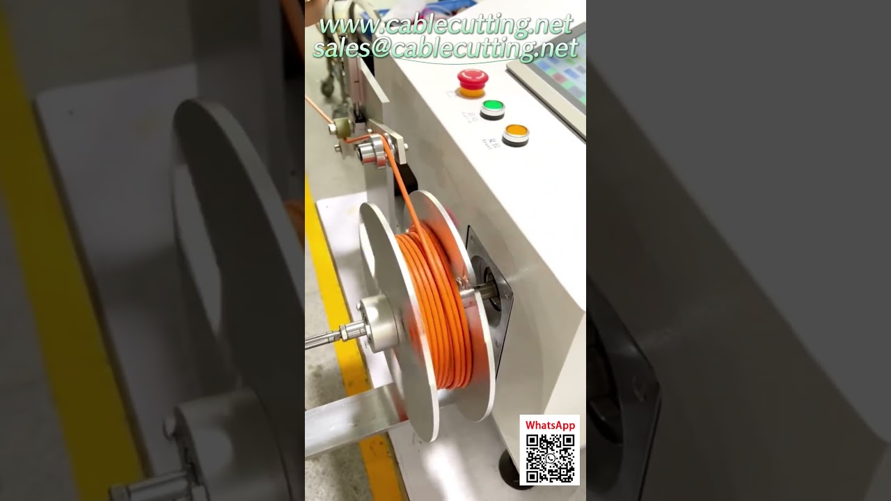 Máquina bobinadora y desplazadora de cables de sobremesa para cables de 1-15 mm – Sencilla y eficiente