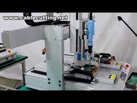 Máquina Atornilladora Automática: Robot de Escritorio para Atornillado y Apriete de Precisión