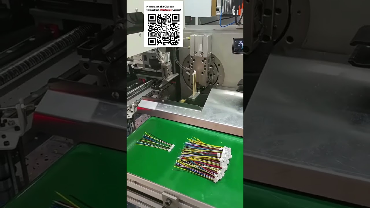 Máquina Automática de Inserción en Conectores y Estañado de Cables para Múltiples Tipos de Hilos