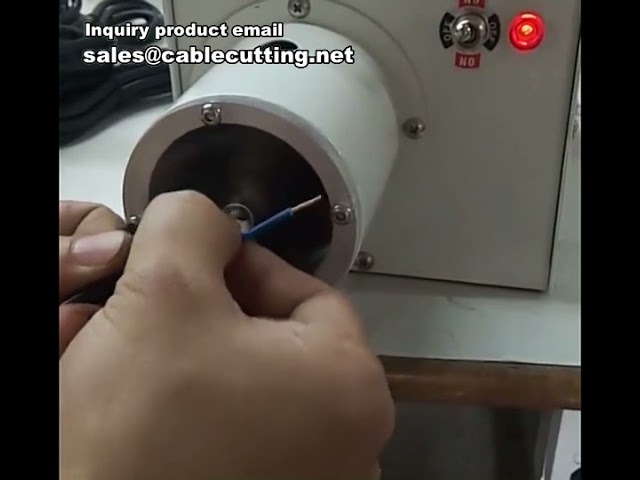 Máquina Peladora y Trenzadora de Cables Manual | Herramienta de Pelado y Trenzado de Fundas