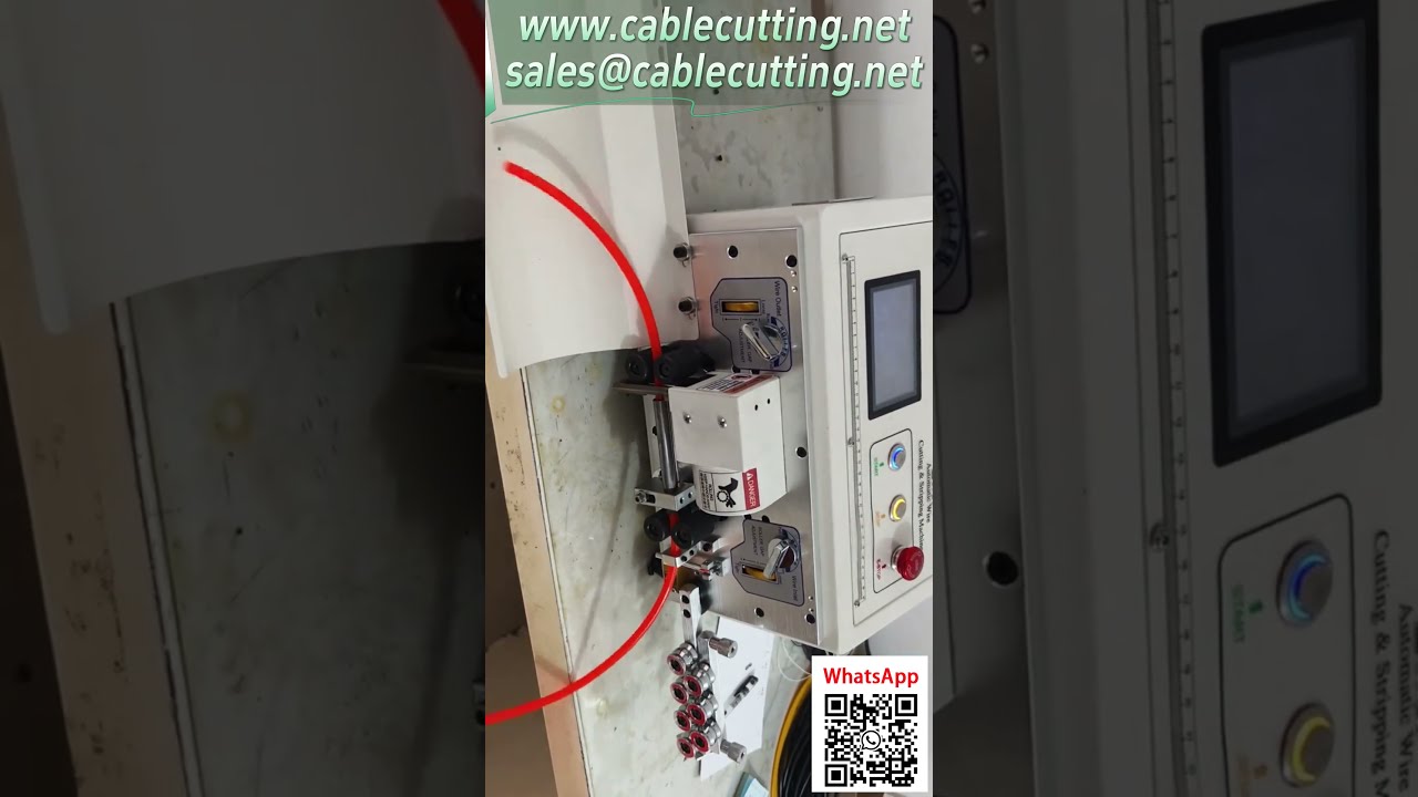 Máquina Peladora de Cables Multifunción | Corte y Pelado de Alta Precisión para Fábricas