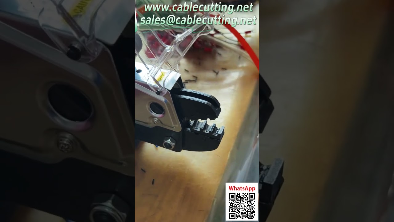 【AM 10 Máquina de Crimpado Neumática】Aplicación y Retroalimentación en el Crimpado de Cables Secundarios #HerramientasIndustriales