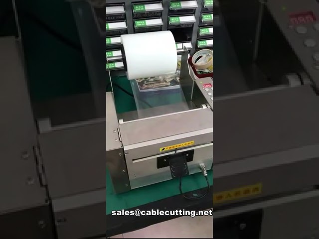 Cortador y dispensador de cinta industrial eléctrico de 200 mm ZCUT-200