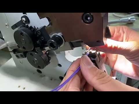 Máquina empalmadora de cables WPM-TDJ04M | Procesamiento automatizado de alta precisión