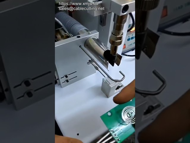 Máquina Semiautomática de Soldadura de Cables para PCB de Doble Cara | Línea de Producción
