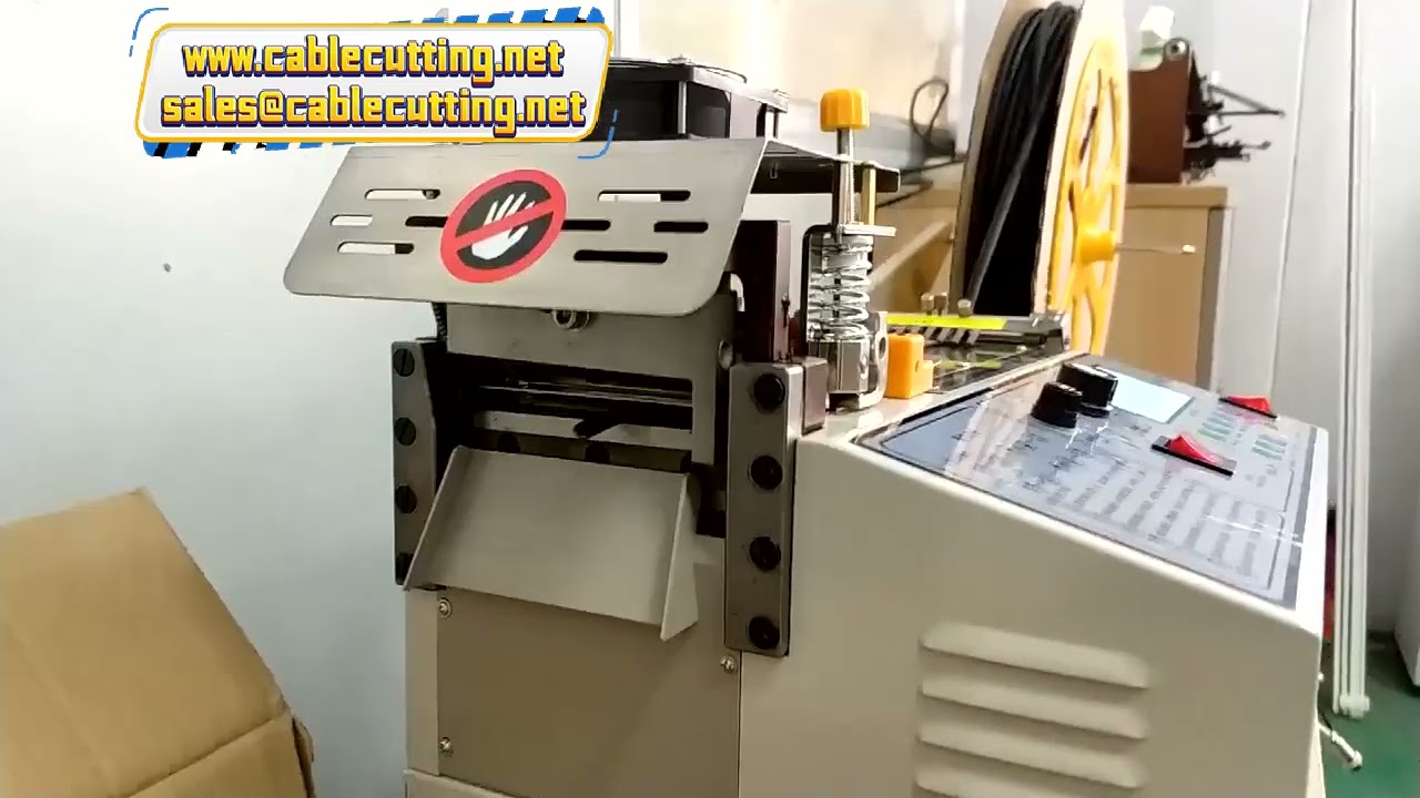 Máquina cortadora computarizada de cintas en frío y calor - Cortadora de cintas elásticas, cremalleras y cintas de tela