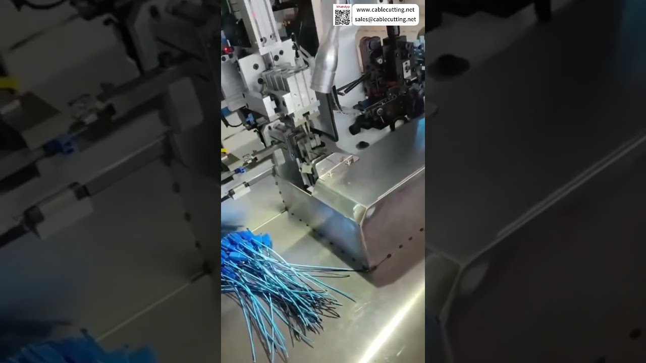 Máquina Automática de Terminales: Crimpado, Soldadura e Inserción de Carcasa para Cables Únicos