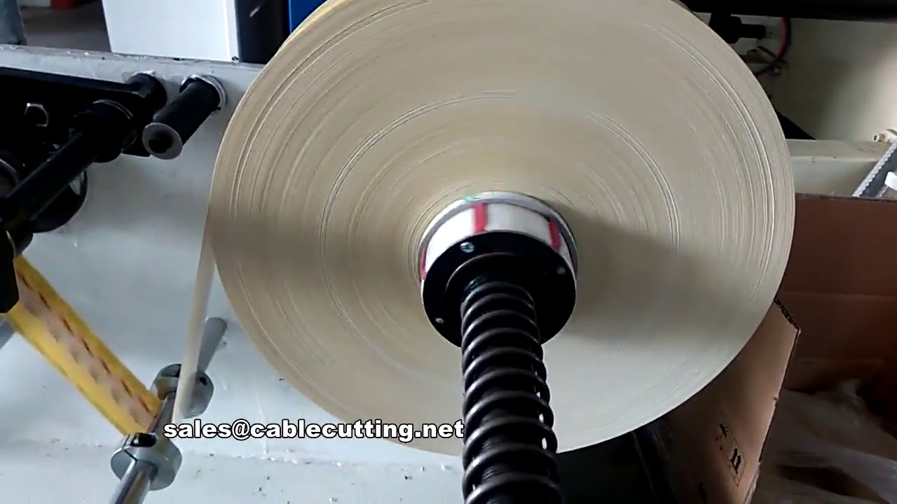 Rebobinadora Pequeña para Cinta | Máquina de Rebobinado Compacta y Eficiente