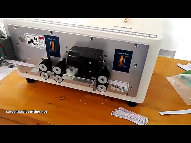 Máquina Cortadora, Separadora y Pelacables para Cables Industrial