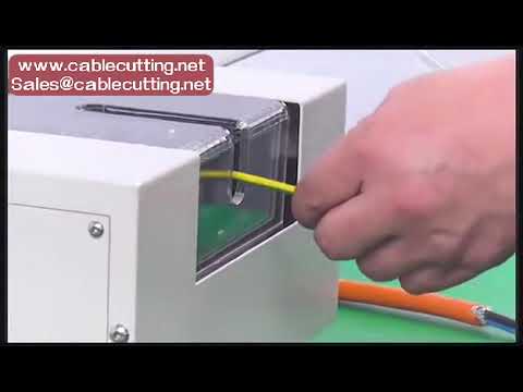 Pelacables neumático multinúcleo sin cambio de cuchillas | Máquina para baterías de nueva energía
