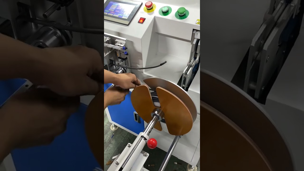 Máquina automática todo en uno: conteo, recorrido, corte, bobinado y atado de cables (1-16 mm)