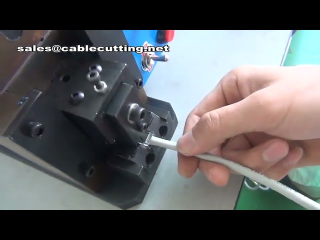 Máquina de engarce automática RJ45 y RJ11, herramienta profesional para conectores de red