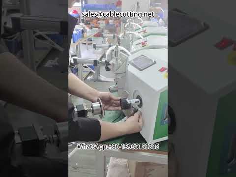 Máquina Automática de Clasificación y Bobinado | Procesamiento de Alambres | Bobinadora Industrial