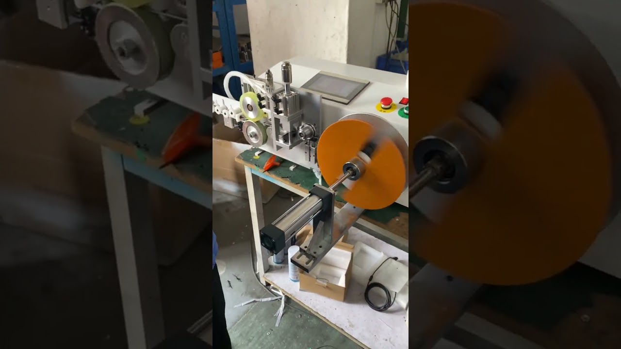 Máquina Automática de Contador de Metros, Bobinado y Atado para Arneses - Medición Precisa #fábrica