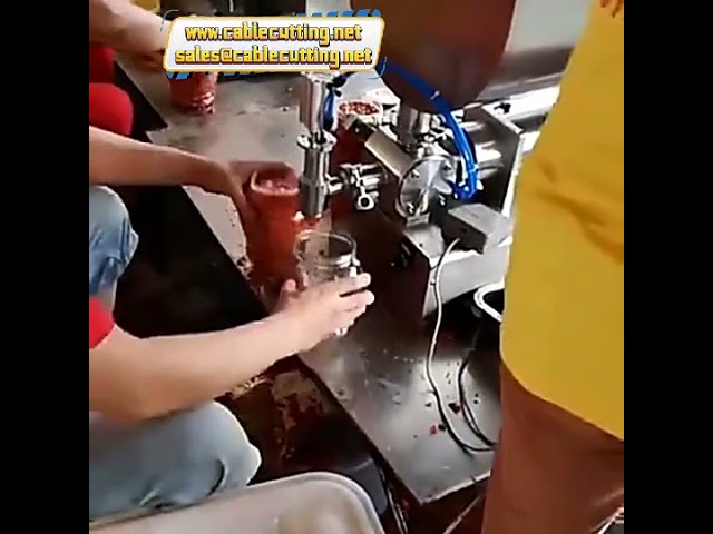Máquina Llenadora Tipo U para Pastas y Salsas: Tomate, Chile, Frijol y Carne - Automática y Eficiente