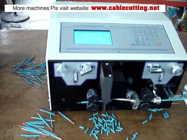 Máquina peladora y cortadora de cables WPM-JE2 para cable BV de 6 mm² | Precisión y eficiencia
