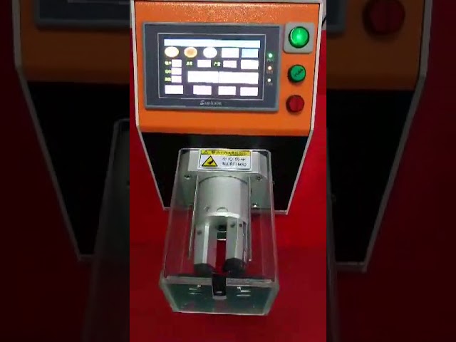 Máquina peladora semiautomática de cable coaxial