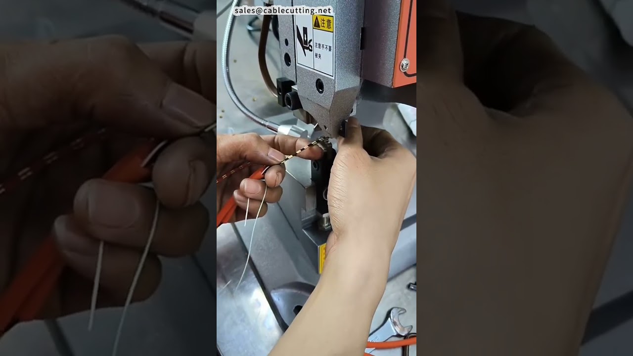 Máquina crimpadora de empalmes de cobre para cable de datos 3 en 1: ahorre tiempo y mano de obra