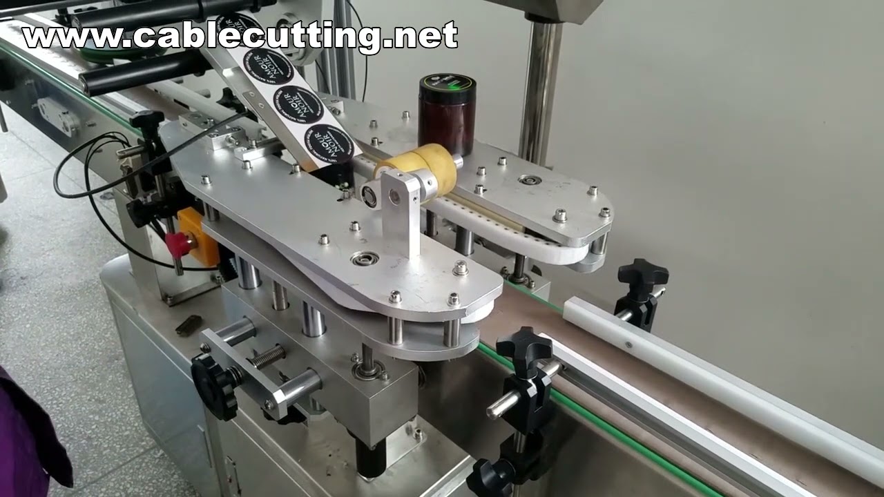 Máquina etiquetadora por termoencogido para botellas | Impresora y pegadora de etiquetas industriales