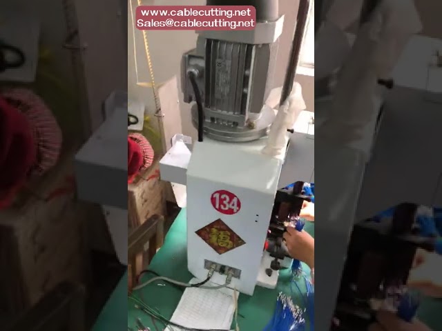 Máquina Crimpadora de Terminales Automática | Herramienta de Prensado de Precisión