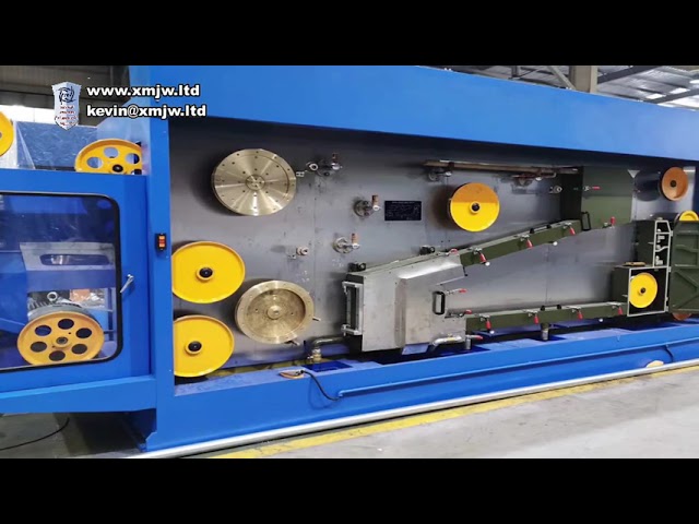 Máquina de Trefilado de Alambre Fino 24DHA para Cobre, Fibra Óptica y Cables Móviles
