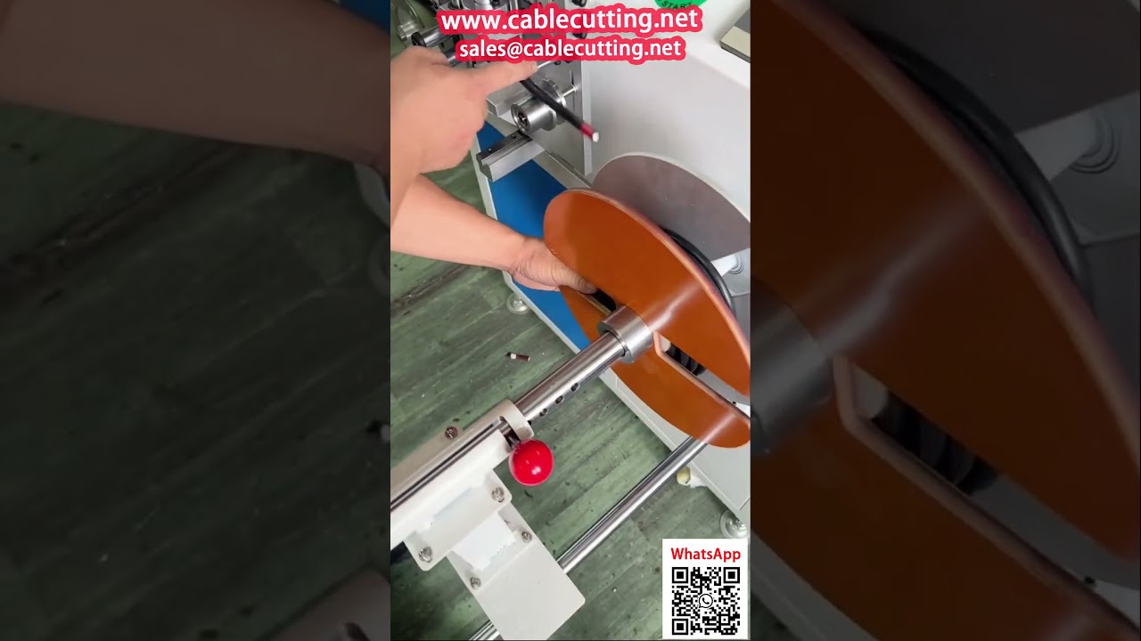 Equipo de Rebobinado de Cable de Potencia: Medición, Bobinado y Corte
