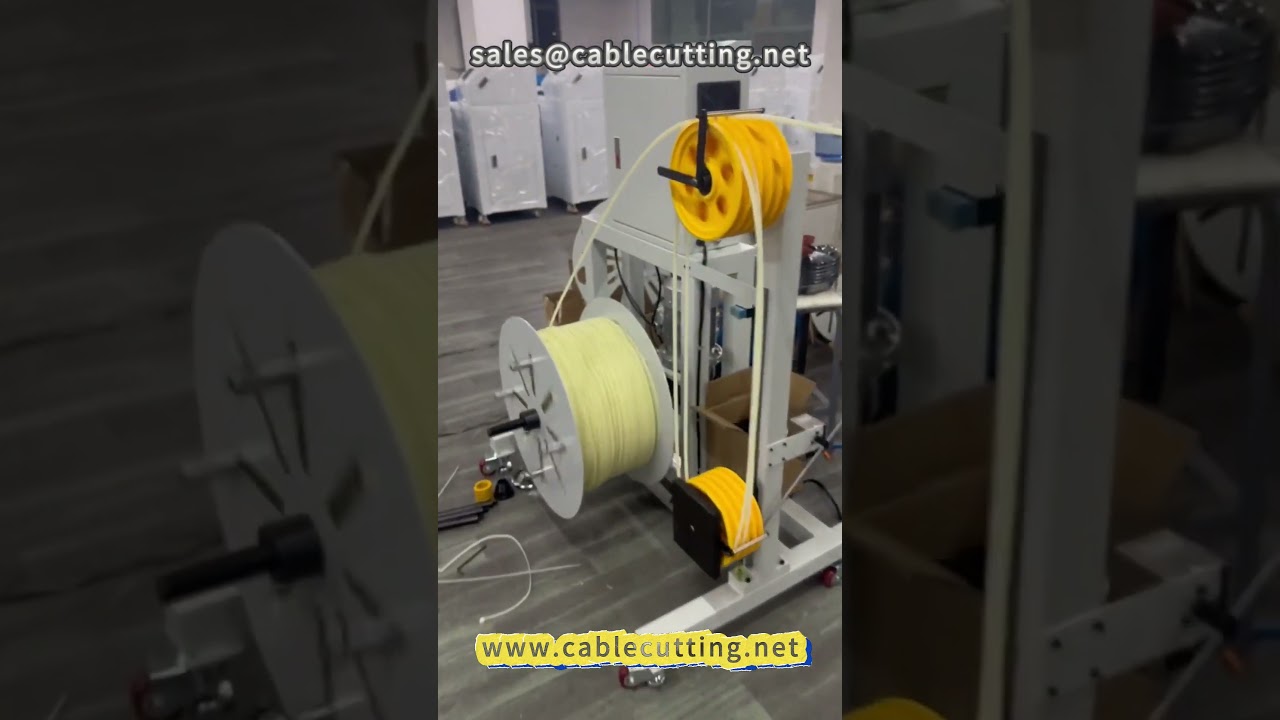 Máquina enrolladora de tuberías 83: bobinado eficiente de tubos de gas y cables