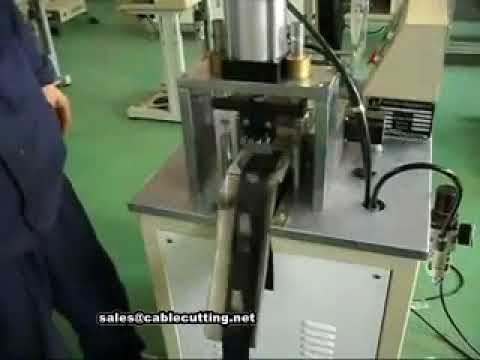 Máquina de Corte Ultrasónico para Perforar y Punzonar Velcro