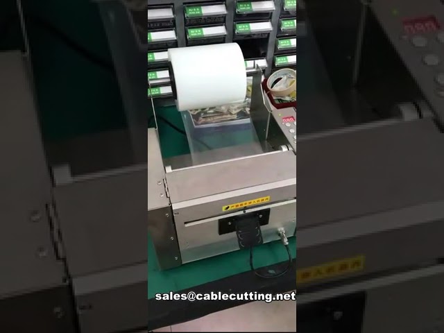 Cortador y dispensador eléctrico de cinta industrial de 200 mm ZCUT-2