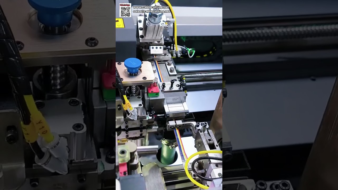 Máquina Automática de Crimpado de Terminales para Cables Planos: Crimpado Simple, Doble y Estañado
